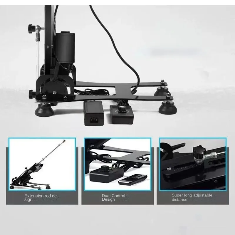 Adjustable 150mm Stroke DIY Reciprocator Multi-Variable Radio Frequency Remote Control Telescopic Reciprocating Linear Actuator