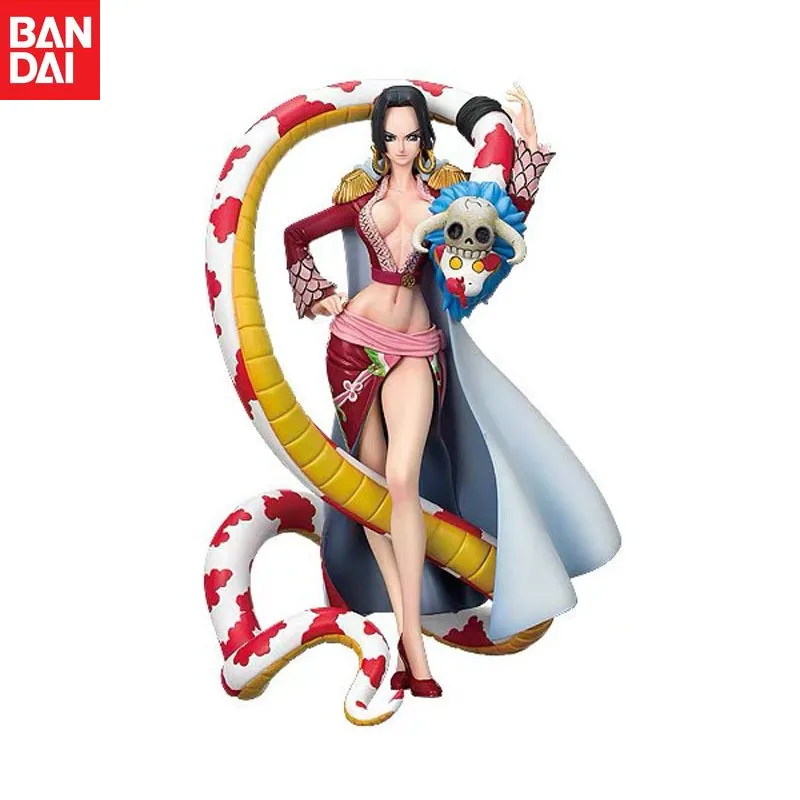 In Stock Bandai Original Anime ONE PIECE SQ Boa·Hancock Scenery Action Figure Model Holiday Gifts