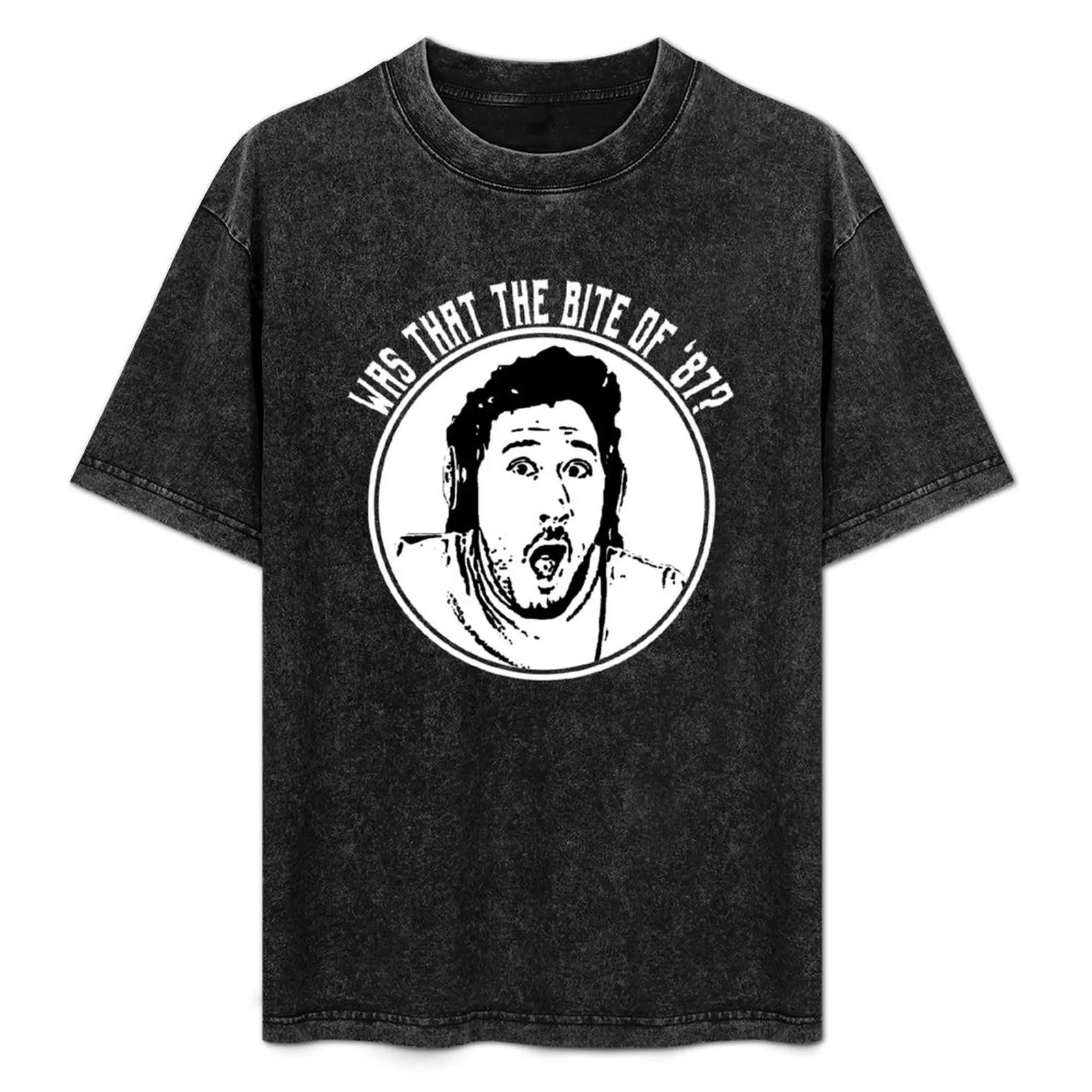 

Bite of 87 Shirt T-Shirt Simple Line Art Print Tee