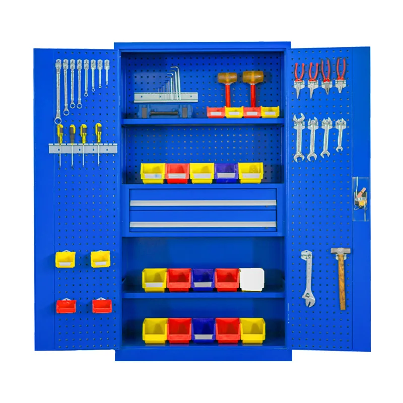 

Hardware Tool Cabinet Auto Repair Workshop Tool Storage Thickened Parts Storage Cabinet Heavy Duty Tool Cabinet