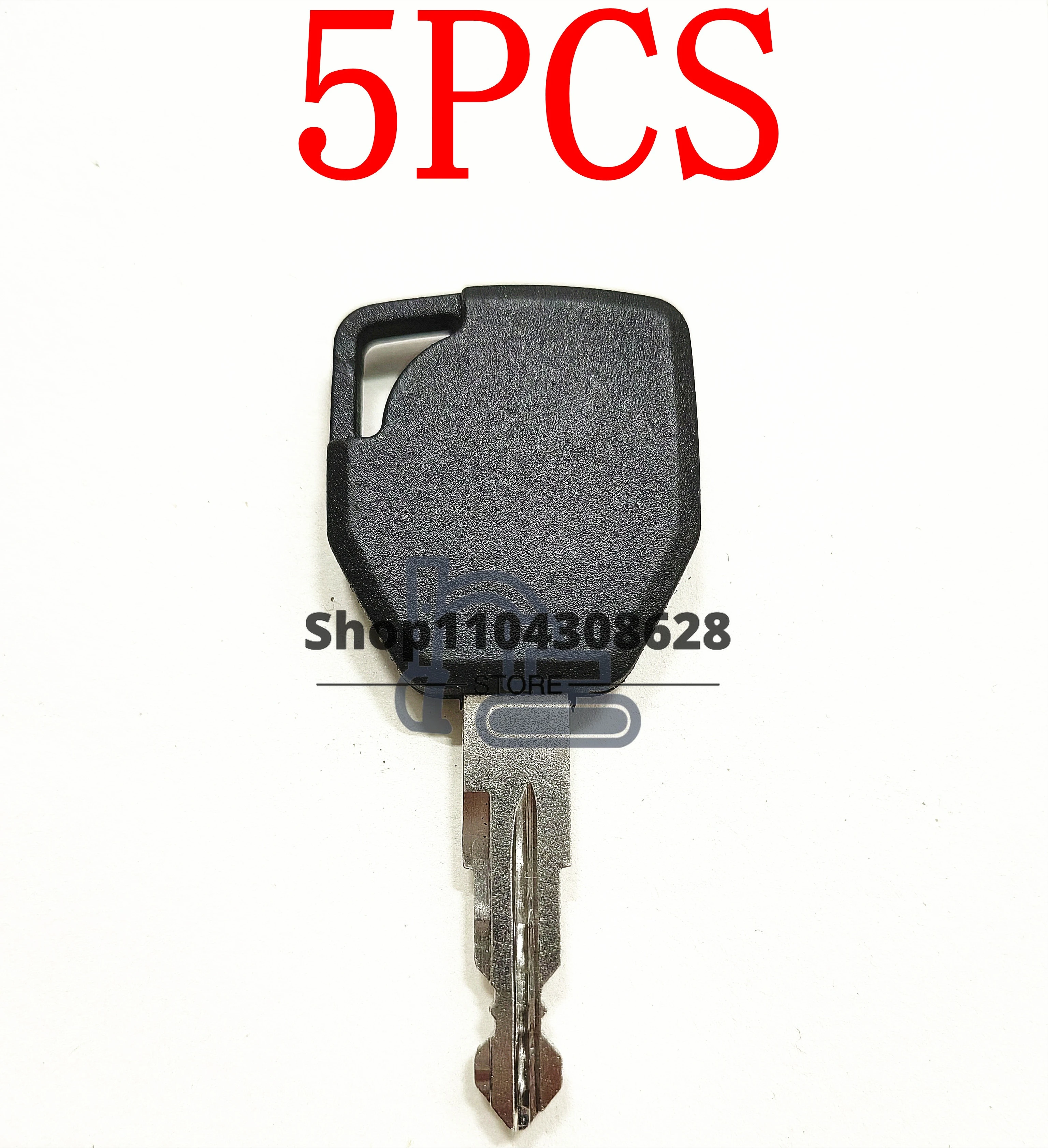 5PCS 81404 Keys 6107891M1 Ignition Key for JS Terex Backhoe 760 860 Engine New