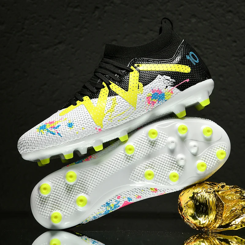 

Футбольные бутсы для мужчин и женщин, для тренировок и игры на поле, дышащие, сверхлегкие, износостойкие, удобные