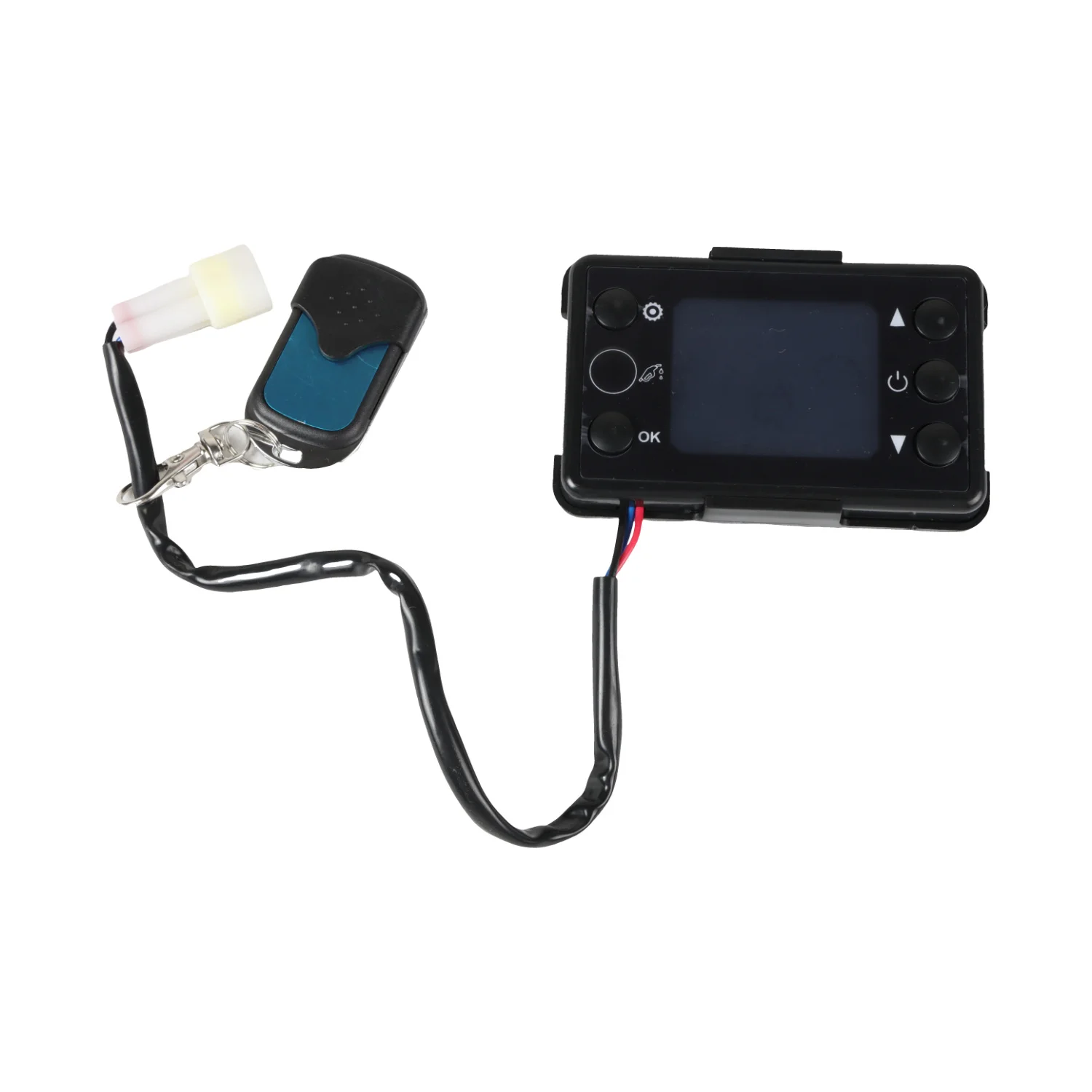 8KW 12 فولت الديزل مسخن الهواء سبليت ثقب واحد المخرج LCD المحمولة سخان التوقف شاشات كريستال بلورية ل فان قارب متنقل شاحنة تخييم