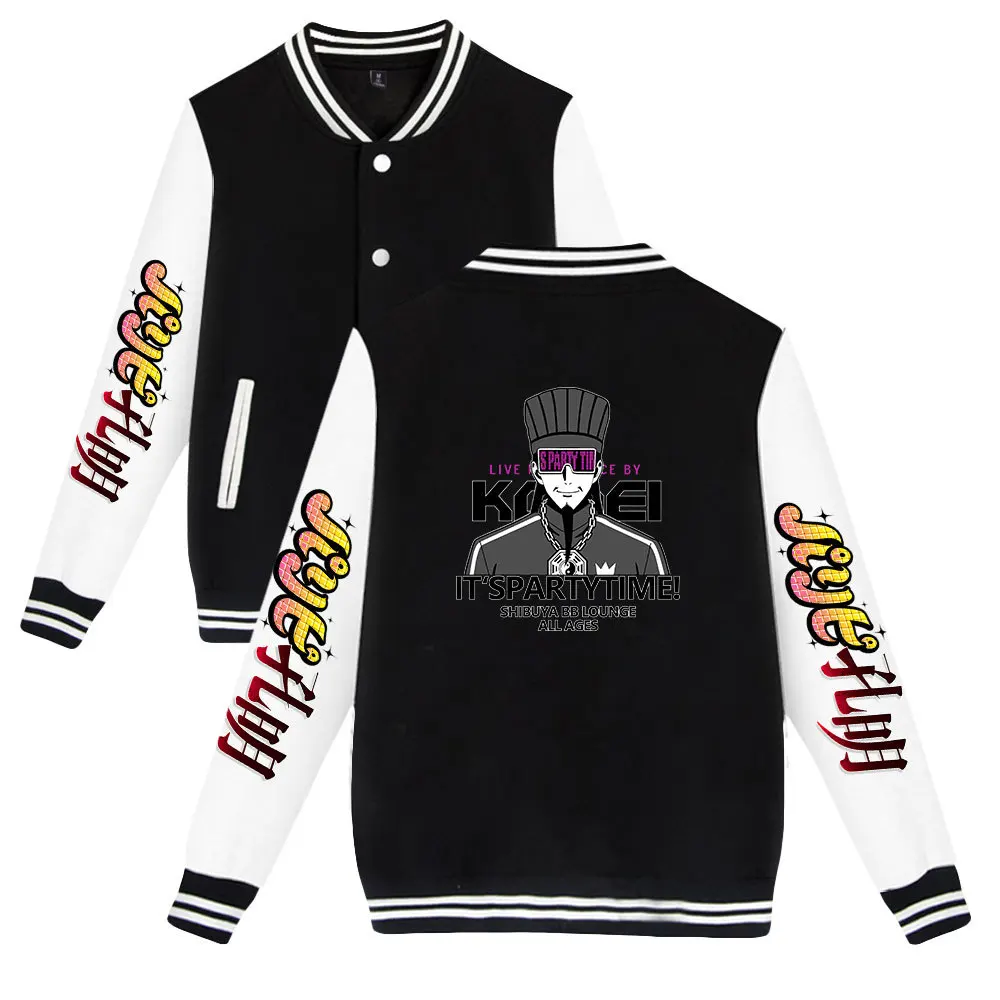 2023 New Party Coffee Kong Ming Autumn and Winter Men's and Women's Leisure Fashion Trend Baseball Coat