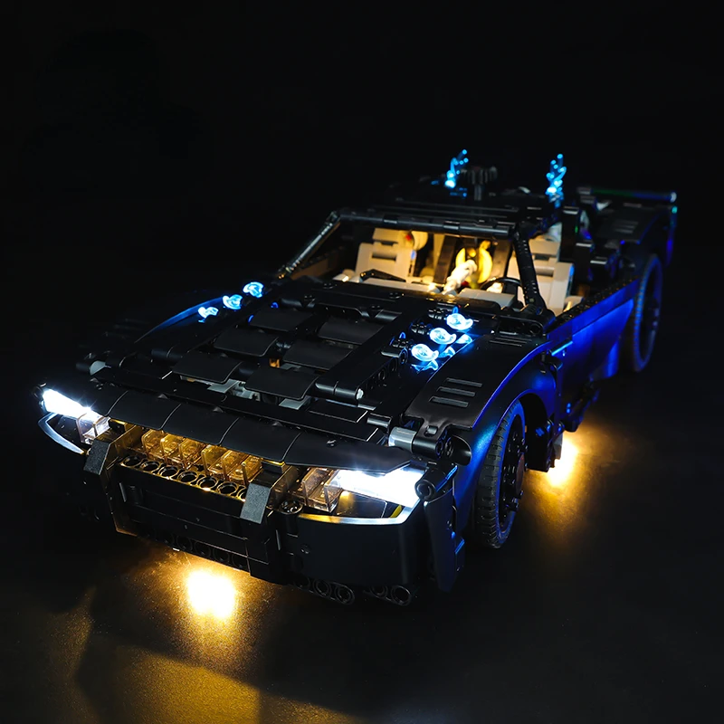 No Model LED Light Kit for THE BATMOBILE 42127