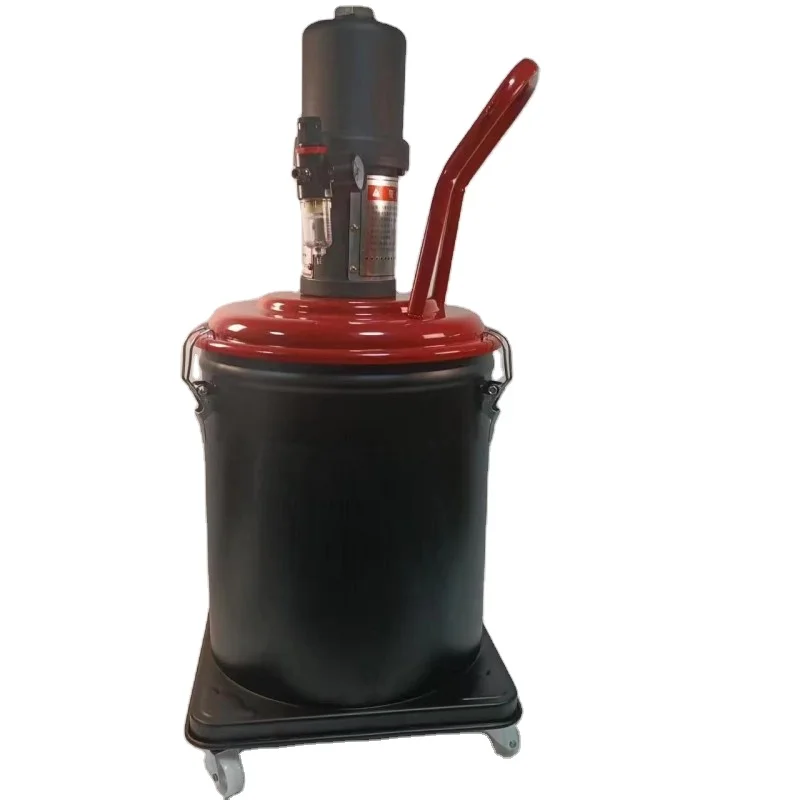 Portable Air Operated Grease Pump Dispenser High Quality Pneumatic Grease Distributor For Excavator Gear Lubrication