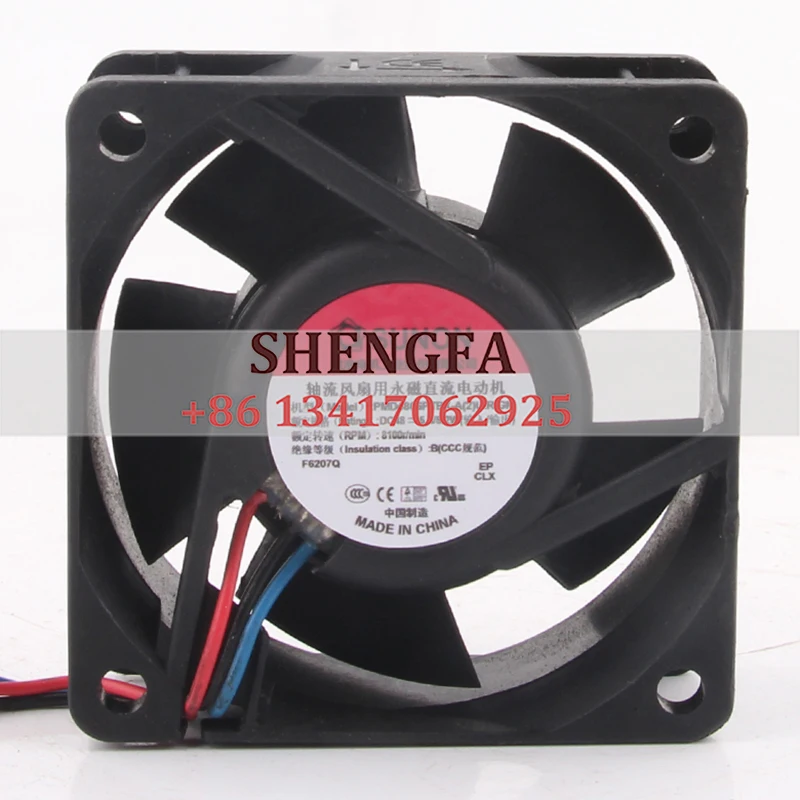 

SUNON Case Fan Dual Ball Bearing PMD4806PTBX-A 60X60X25MM 48V 5.4/5.2W 6025 Inverter High Air Volume Cooling Fan