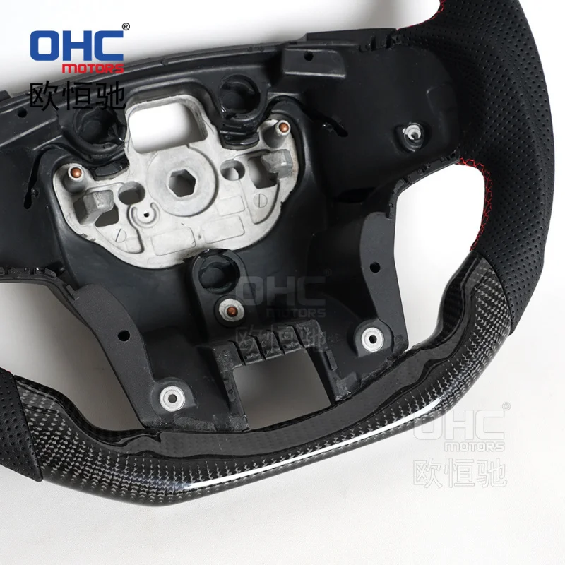 For  Ford Everest  2016-2020steering wheel modification, off-road sports carbon fiber
