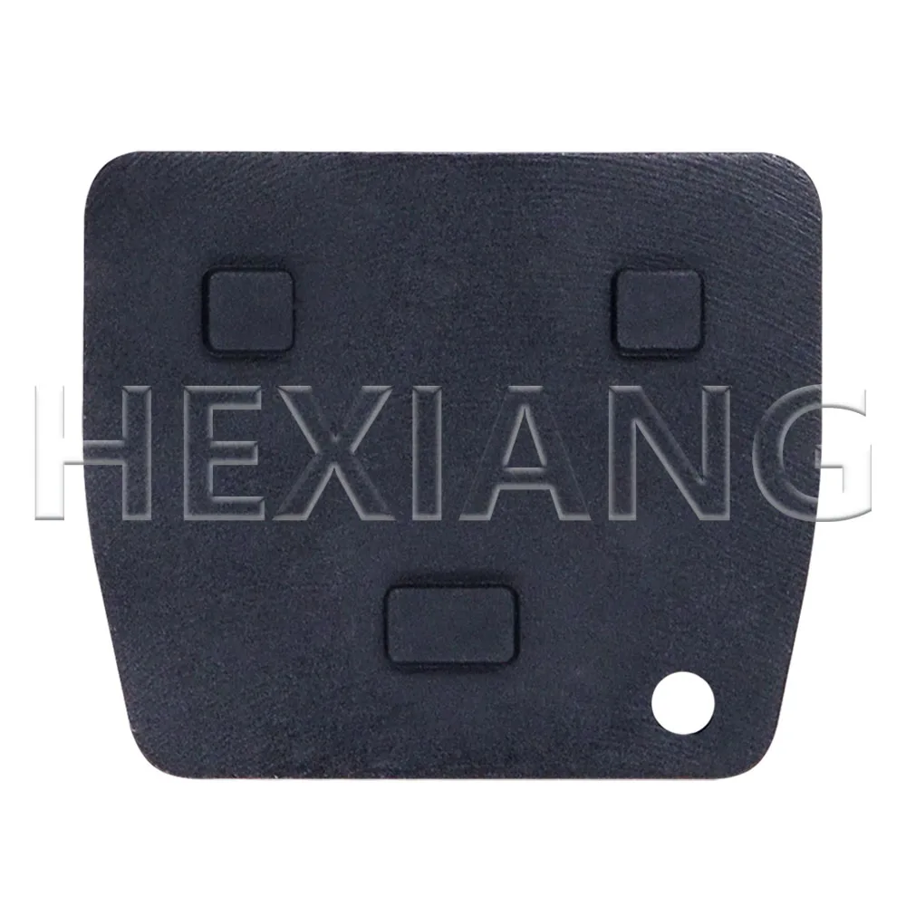 HE Silicone Car Key Button Pad For Toyota Land Vios Prius Lexus ES IS GS LS RX LX GX Cruiser Camry Crown Reiz Corolla 1998-2009