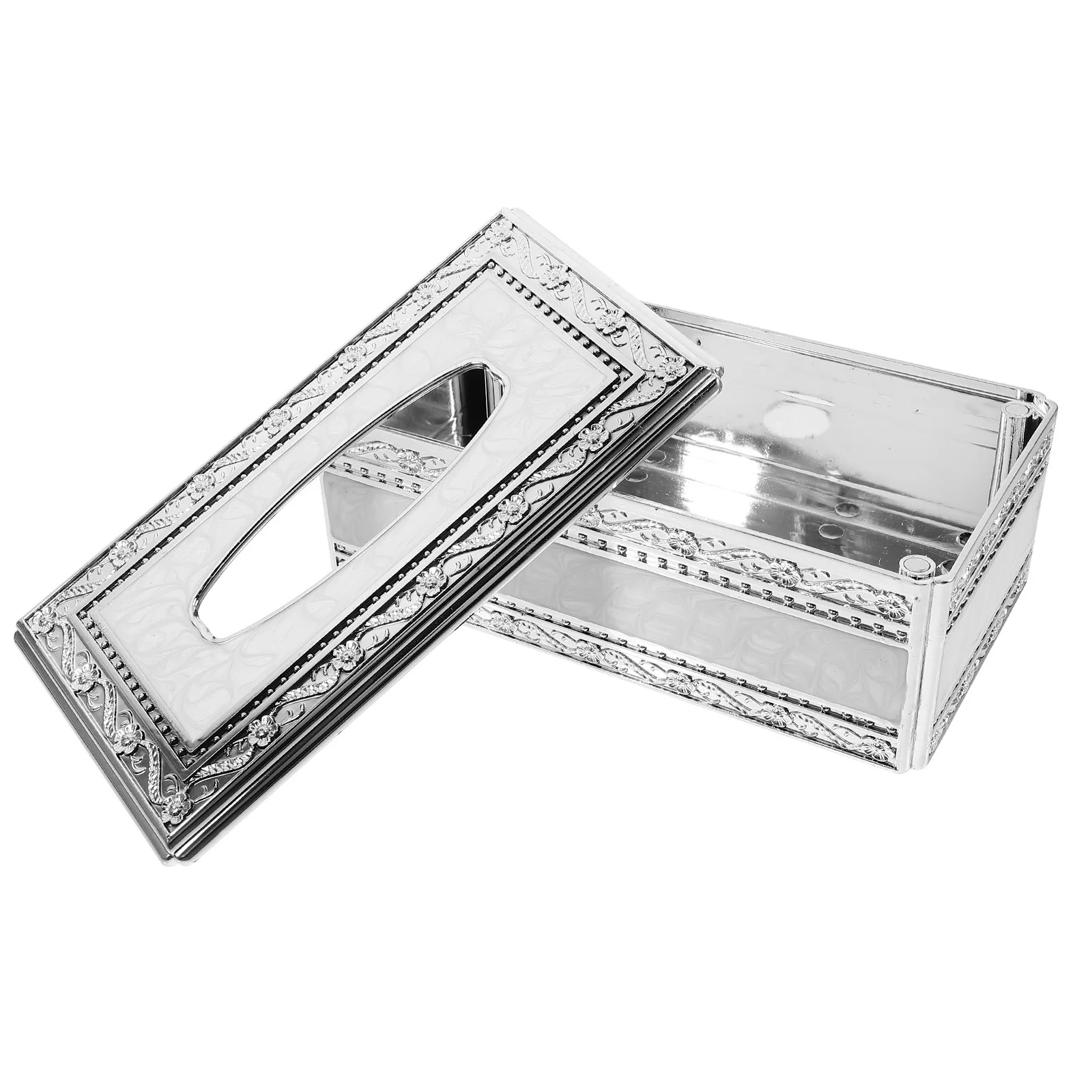 

Tissue Box Cover European Style Waterproof Napkin Holder For Home Office Dining Table Tissue Storage Case Organizer