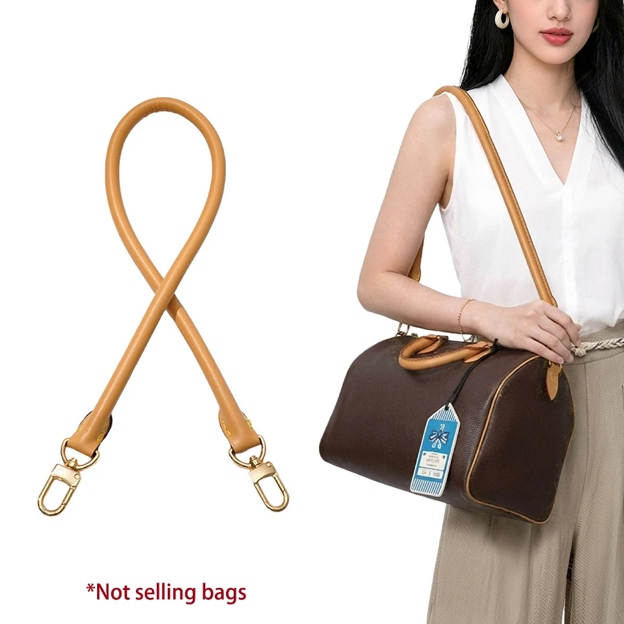 Cowhide Leather Bag Strap for L-V Speedy 20 25 30 Shoulder Straps Long Bags Belts Replacement bag Accessories