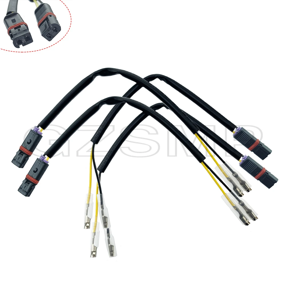 Fit for BMW S1000 RR R XR R1250 GS F900R F750 F850 GS/ADV Turn Signal Wiring Harness Indicator Connectors Adapter Plug