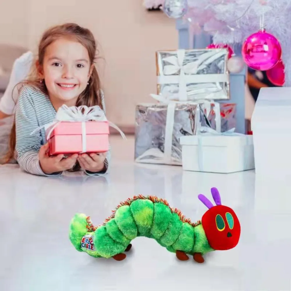 

Гусеница Очень голодная игрушка-гусеница Износостойкая хорошая трогательная игрушка-гусеница 25 см/40 см Многоразовая плюшевая игрушка