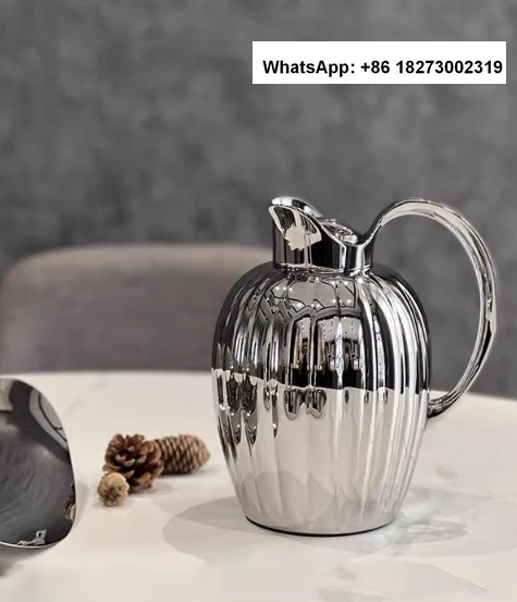 Insulation Pot Prince Series Stainless Steel Water Pot Nordic Living Room Tea Table Decoration