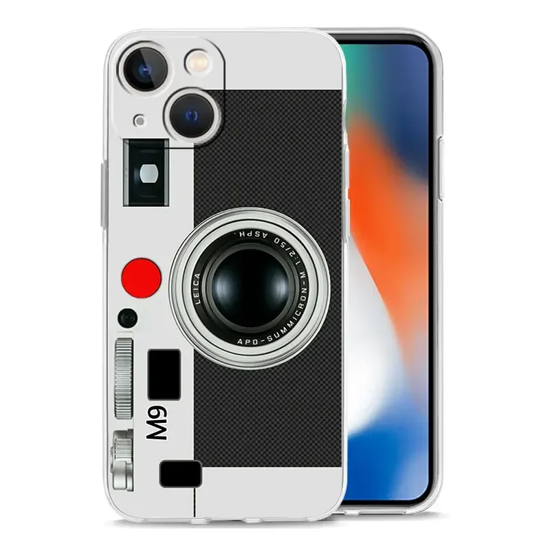 خمر الشريط كاميرا Gameboy جراب هاتف آيفون 16 15 14 13 12 11 برو ماكس ميني SE 7 8 زائد الفاخرة الوفير عدم الانزلاق غطاء Fundas #5