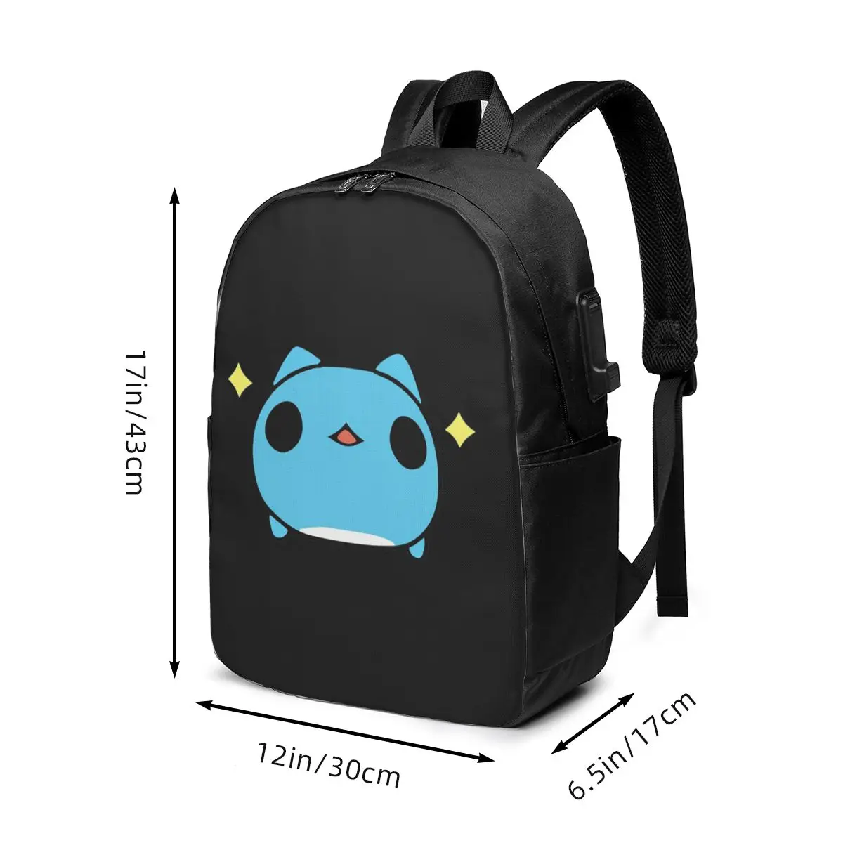 Comic Cat Bugcat Capoo Bug Cat Backpack Travel Notebook Bag ComputerCollege Student School Bag LaptopShoulder Bags for Men Women view 6