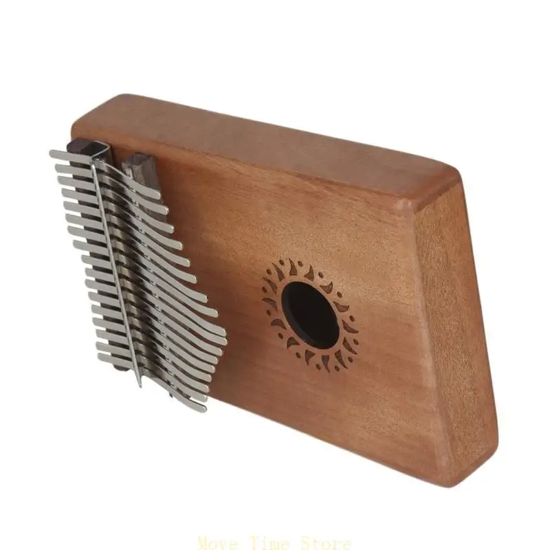 

92ME Mini Kalimba Thumb Piano 17 Keys Finger Percussion Musical Keyboard Instrument
