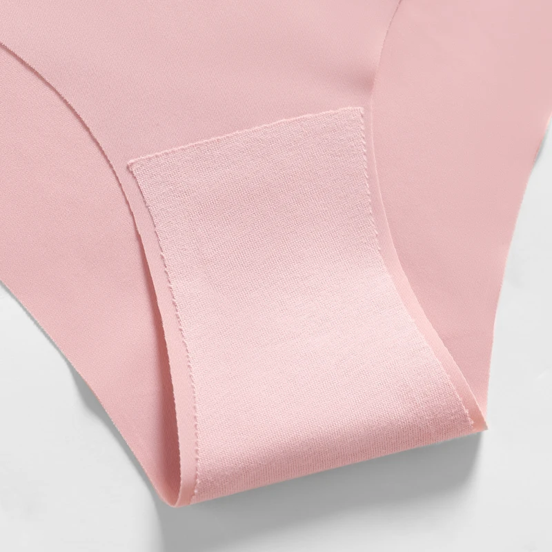 عرض ساخن لعام 2025 YMQJ ملابس داخلية نسائية بدون خياطة مقطوعة بالليزر من الحرير الجليدي ملابس داخلية غير مرئية للسيدات #5