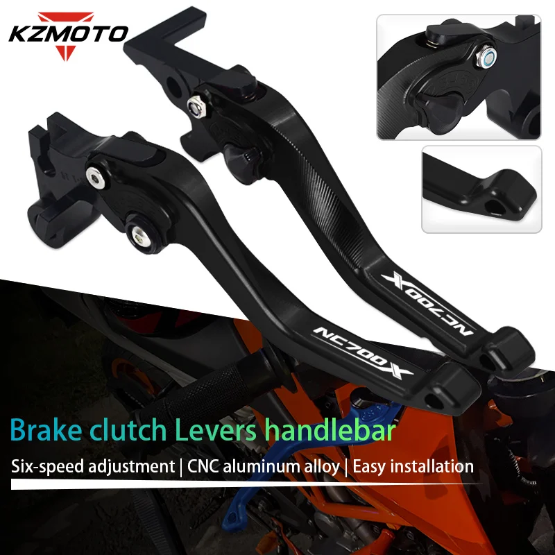 Motorcycle Accessories CNC Short Brake Clutch Levers Fits For Honda NC700X NC700S NC 700X 700S 2012-2013 Ajustable Brake Handle