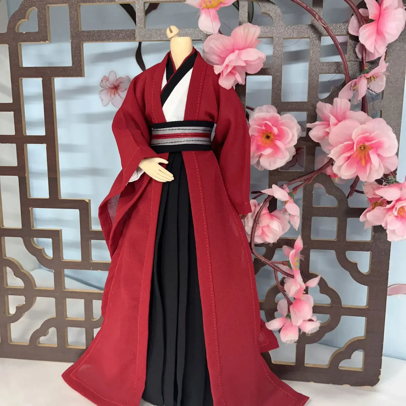 1/6 Doll's Clothes Ancient Chinese Style Clothing Fit To 30cm Male Bjd Doll Dress Up Toys Play House Doll Accessories, No Doll