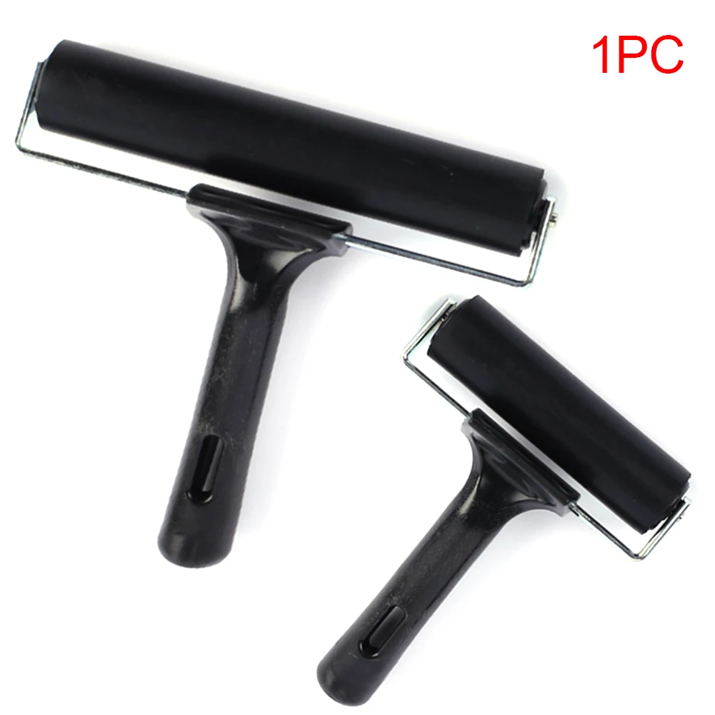 Accessary Diamond Drawing For Crafting Printmaking Handle Brayer Roller 3 Sizes Rubber School DIY Multifunctional Oil Painting