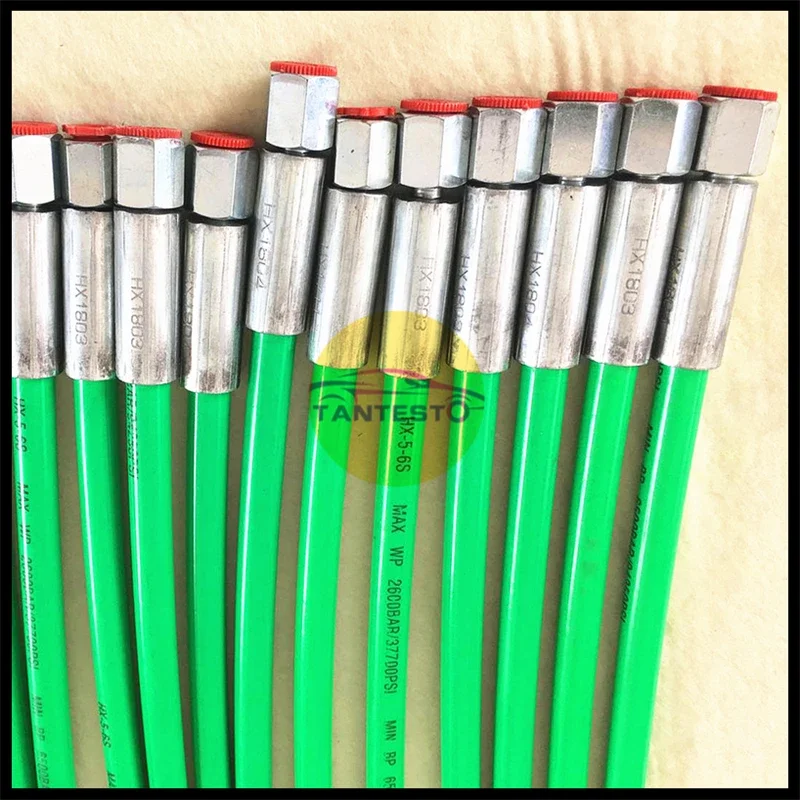 1 Stück 65cm 75cm 85cm 95cm CRIN Injektorpumpe Hochdruck 2800bar Dieselrohr für Common-Rail-Prüfstand – Detail 5