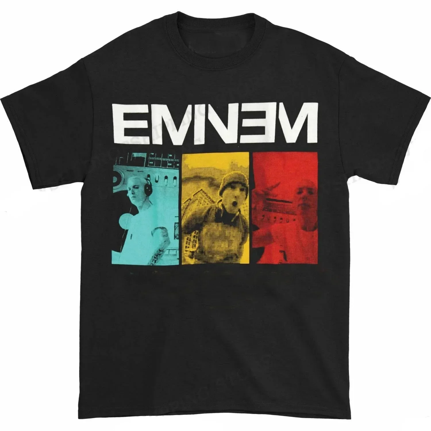 Beroemde Rapper Eminem T-shirt Mannen Mode T-shirts TKids Hip Hop Tops Tees Vrouwen T-shirt Rock Camisetas Jongen Tees 71800