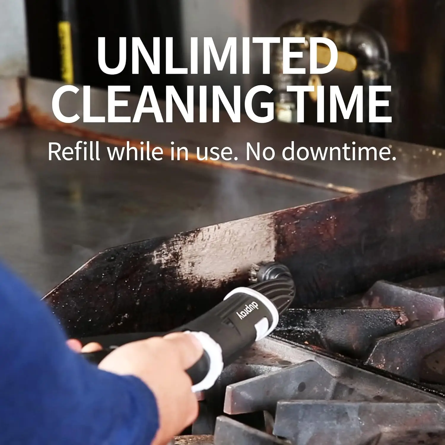 One Plus Steam Cleaner- Most Powerful Home and Professional, Chemical Free, Disinfecting, Portable Steamer for Cars