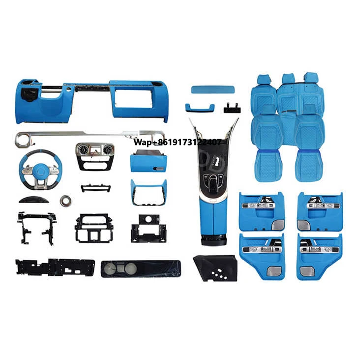 ديكور السيارة الداخلي الفاخر W463 ترقية داخلية لـ G Class 2002-2018 إلى W464 Kit #1