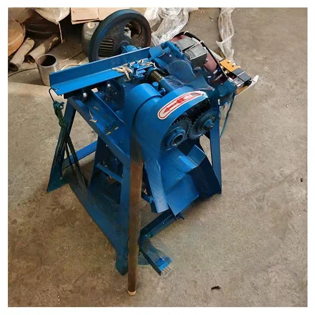 

Wooden stick threading machine Decorative broom cutting machine Round wood threading machine