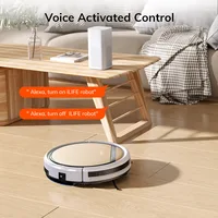 Robot aspirateur et serpillière ILIFE V5s Ultra, aspiration 4000Pa, contrôle par application/télécommande, création de cartes, programmation des nettoyages 5