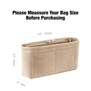 Longchamp Mini Shoulder Bag, Felt Insert, Bag in Bag for Handbag, Purse Organizer 10 principais vendas eragon livros - №9