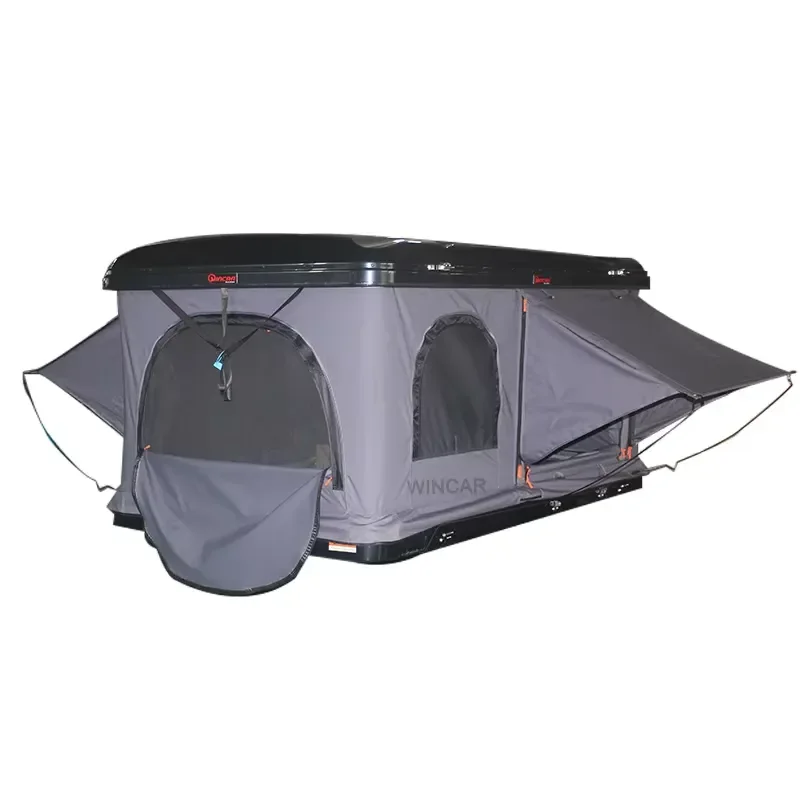 High Quality ABS Hard Shell Pop-Up Roof Tent for Portable Outdoor Camping Gear with Competitive Price and Canvas Fabric