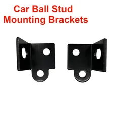 10mm Universal 1Pair Car Ball Stud Gas Shock Struts Mounting Bracket for Gas Spring Struts Lift Support Shock