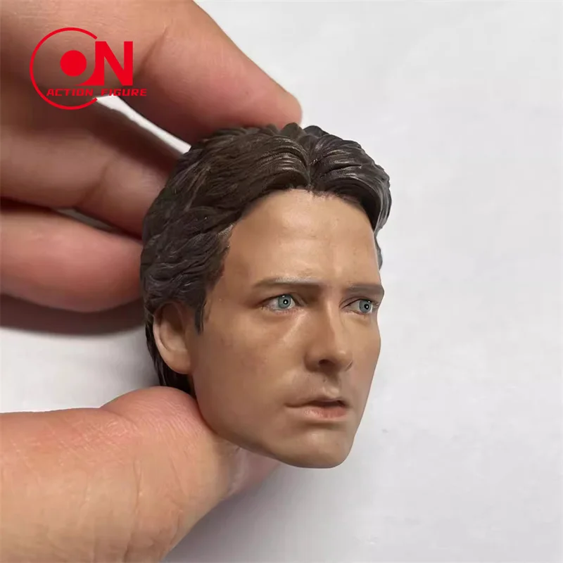 1/6 Scale Marty Michael J. Fox Head Sculpt PVC Head Carving Model Fit 12'' Male Soldier Action Figure Body Dolls