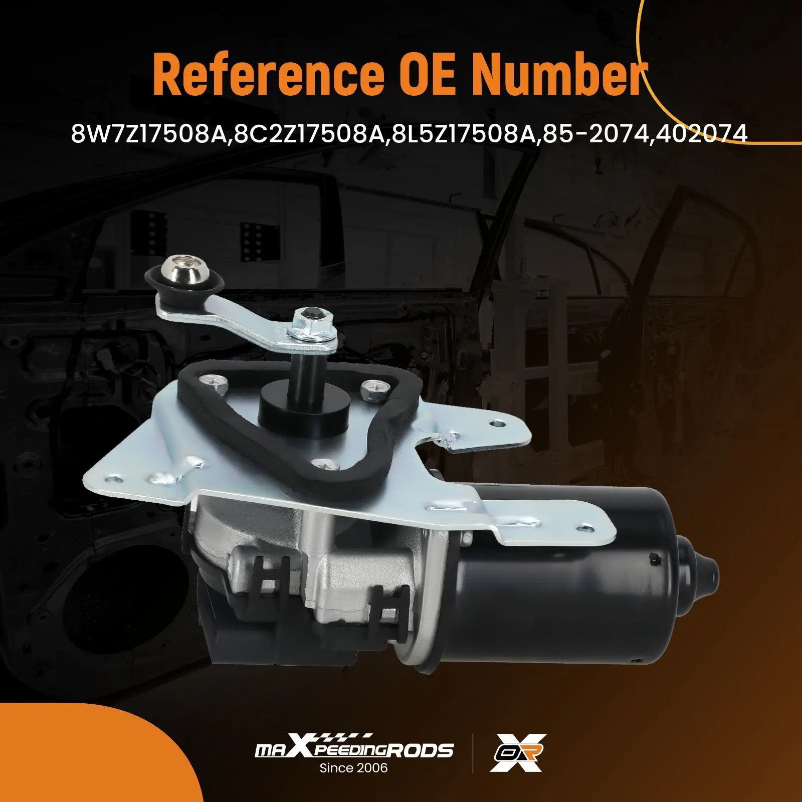 

New Windshield Wiper Motor Front for Mercury Grand Marquis Ford 03-11 8W7Z17508A