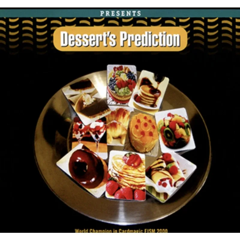 Predicción de postre de Henry E, trucos de Magia para escenario, ilusión, truco, fiesta, magia, se puede explorar, juegos divertidos, accesorios de Magia para mago