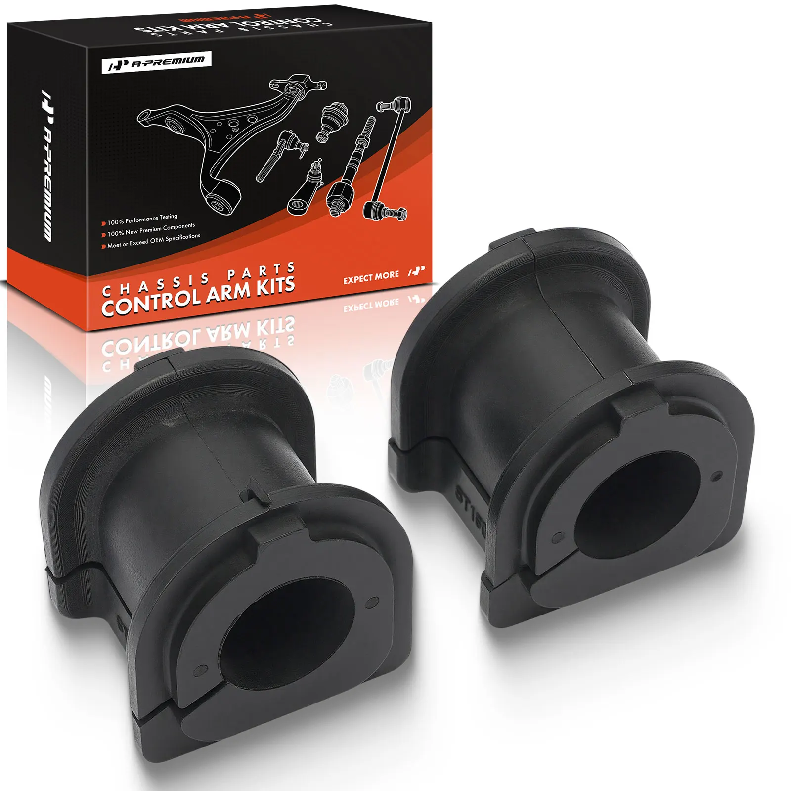 A-Premium 2x Front To Frame Sway Bar Bushing for Lexus IS F 2008-2013 IS250 IS350 2006-2013 GS300 2006 GS350 2007-2011 GS430