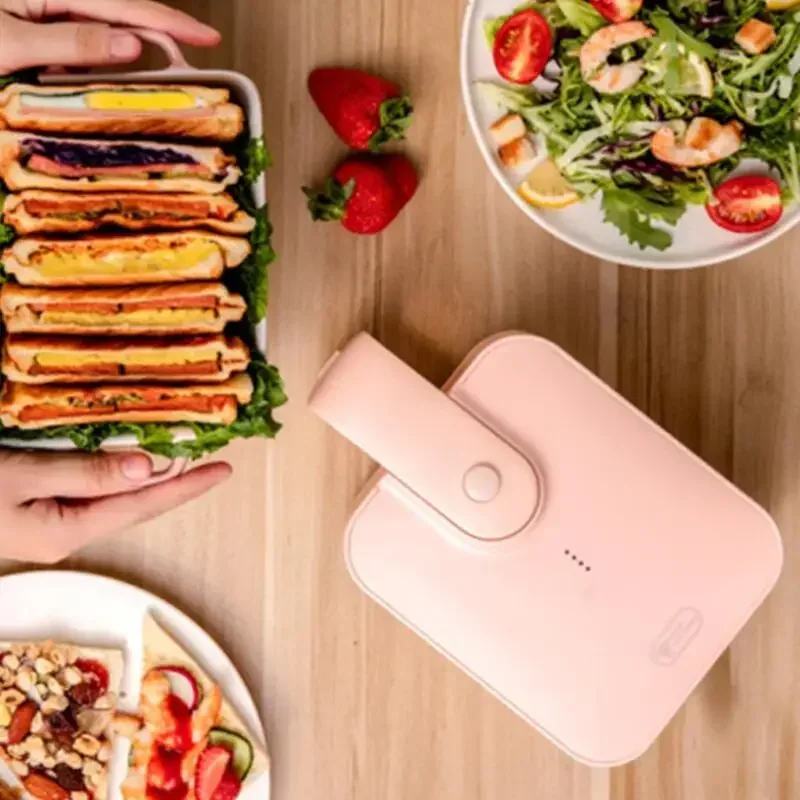 Popular Home Mini Bread Maker, Breakfast Sandwich Maker, Multi-functional Toaster Sandwich Maker
