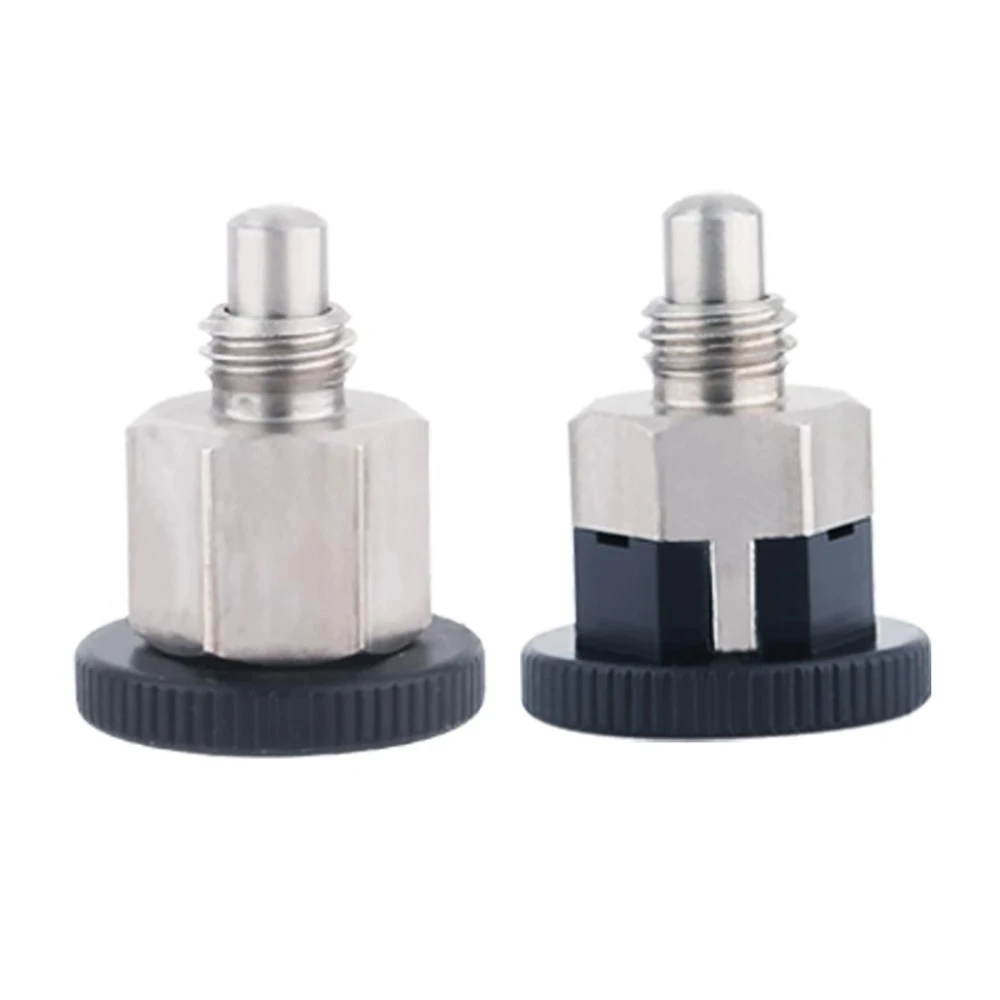 Mini Reset Pin M6M8M10 Carbon/SS Steel Hardware Tool Accessories Knob Plunger  Spring Self-locking Pin Index Positioning Column