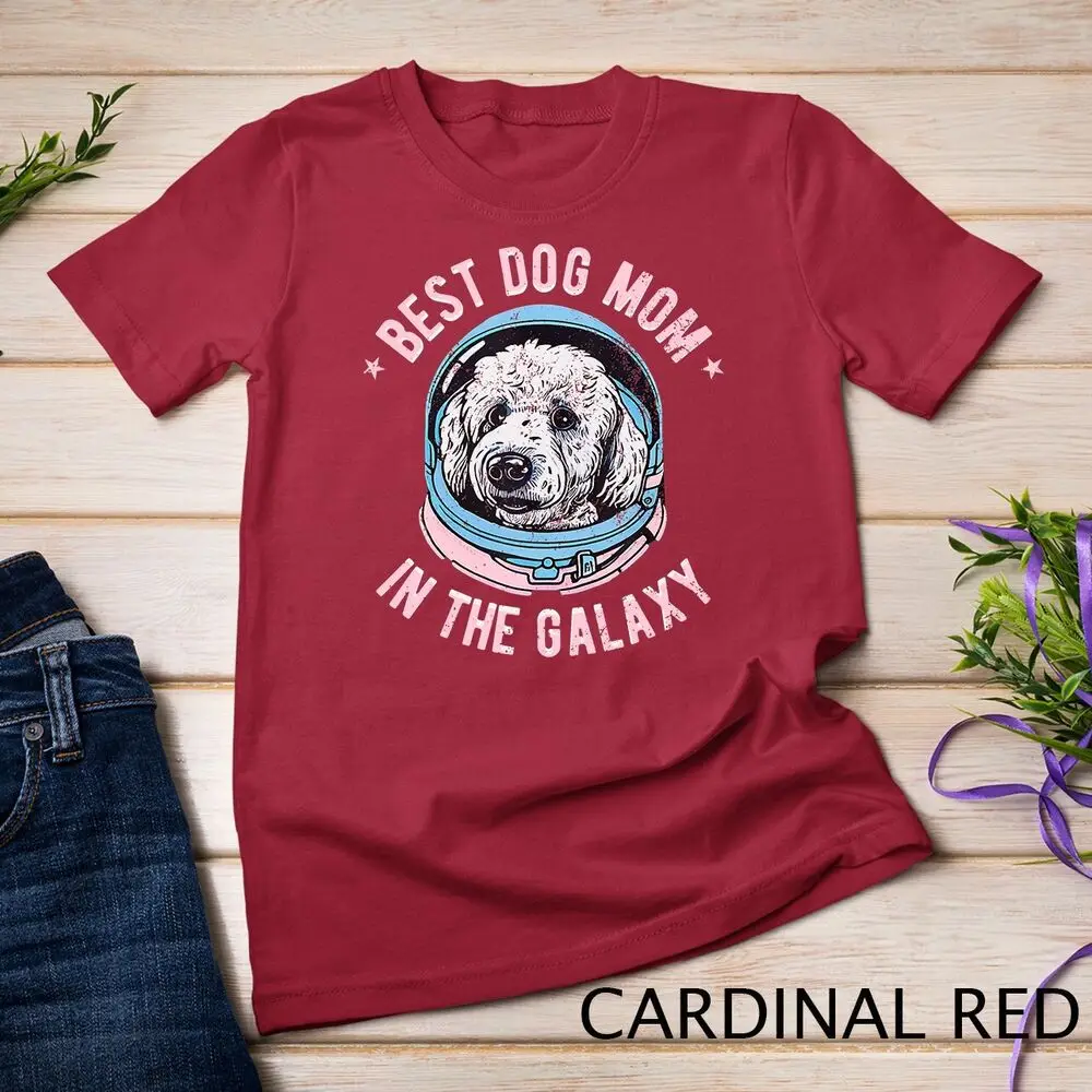 The Best Poodle dog Mom in the galaxy - Poodle Tee Unisex T-shirt