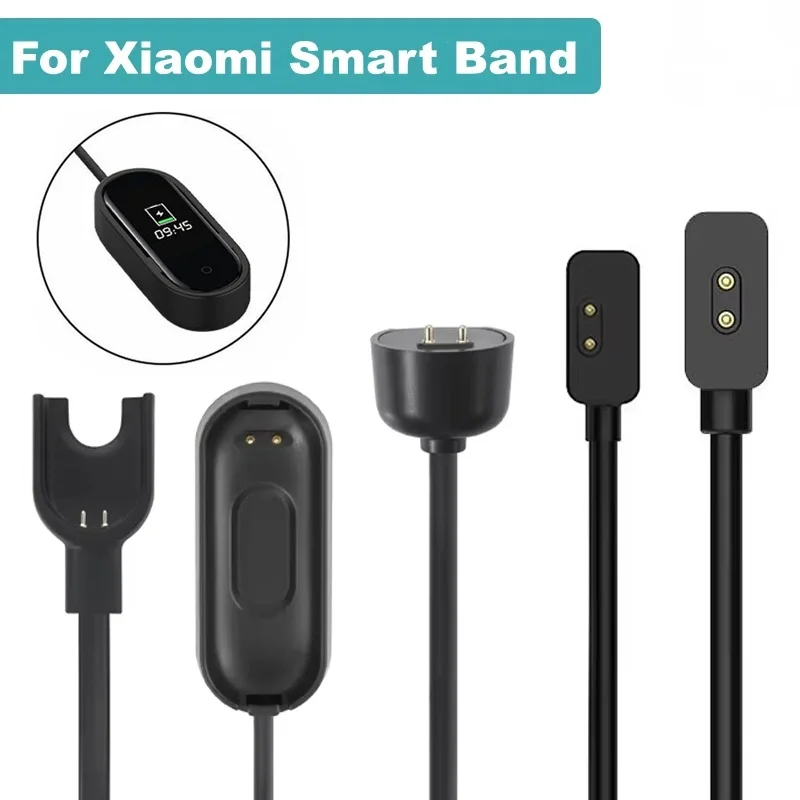 USB Charging Cable For Xiaomi Mi Band 7 6 5 4 3 2 Magnetic Chargers For Xiaomi Mi Band 7 Pro For Xiaomi Mi Band 4 USB Charger