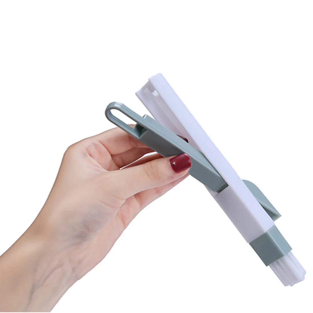 

12pcs Dust Brush Keyboard Cleaning Dustpan Multipurpose Small Head Deep Cracks Groove Edge Window Door Track Cleaner