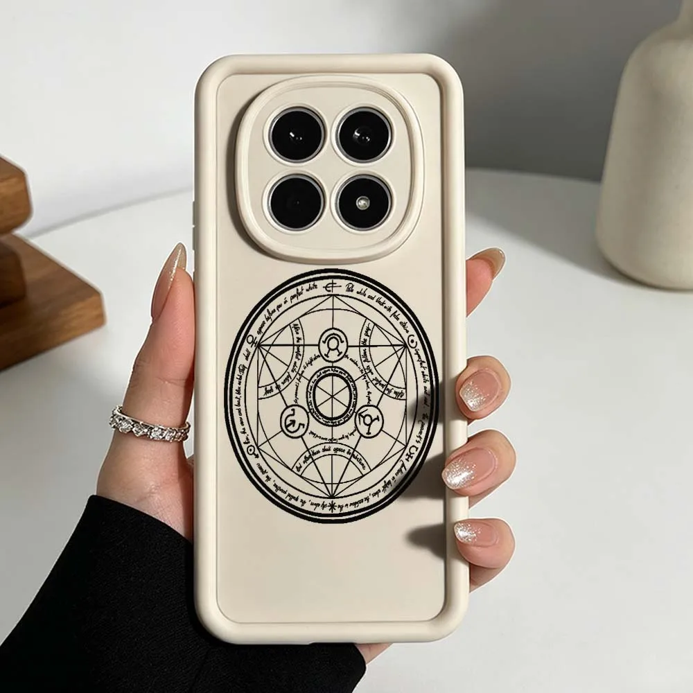 Fullmetal Alchemist Fashion Phone Case For Xiaomi Redmi Note 15 14 13 12 11 10 14S 11S Pro Plus 5G Eye Ladder Silicone Cover view 4