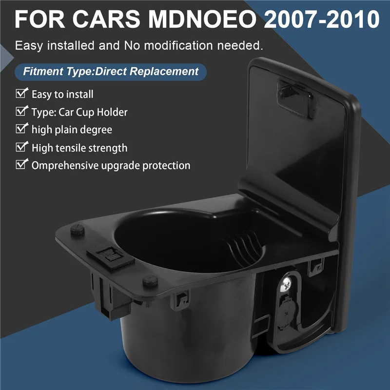 

Well Car Center Console Water Cup Holder AS79-A04819-AA For Ford Mondeo 2007-2010 Storage Box Drink Holder AS79A048197AA36AE