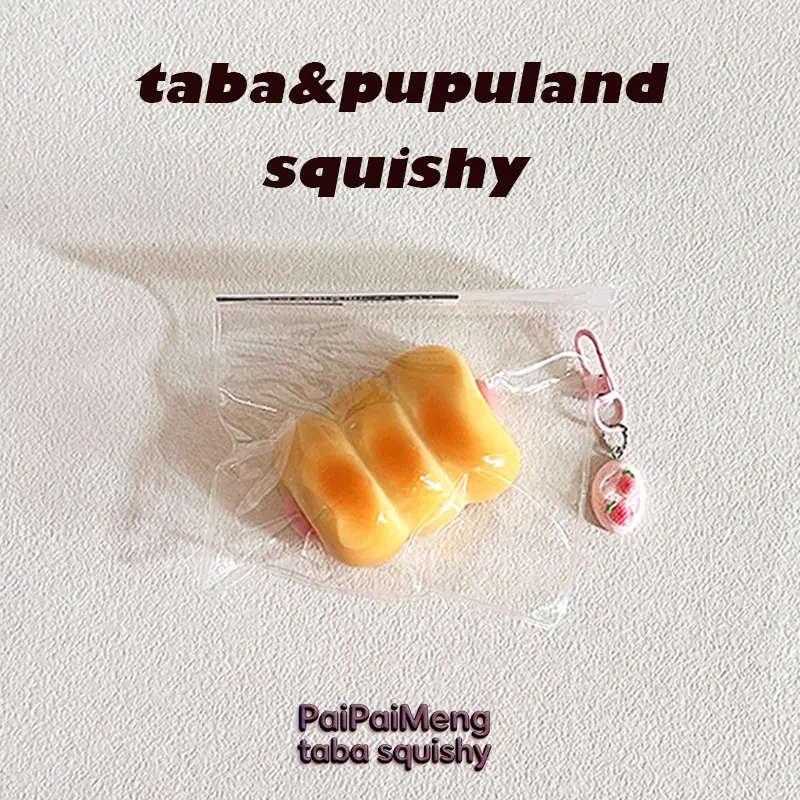 [2026 New Arrival] Western-Style Sausage Bun Squeeze  lovely Rebound Stress Realistic Food Grade Design Safe Non Toxic Silicone
