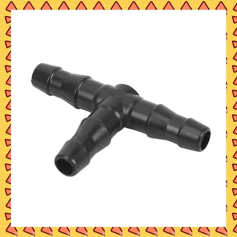 

A008 600Pcs 1/4 Inch Universal Barbed Tee Fittings, Drip Irrigation Barbed Connectors For 1/4 Inch Water Hose Connectors