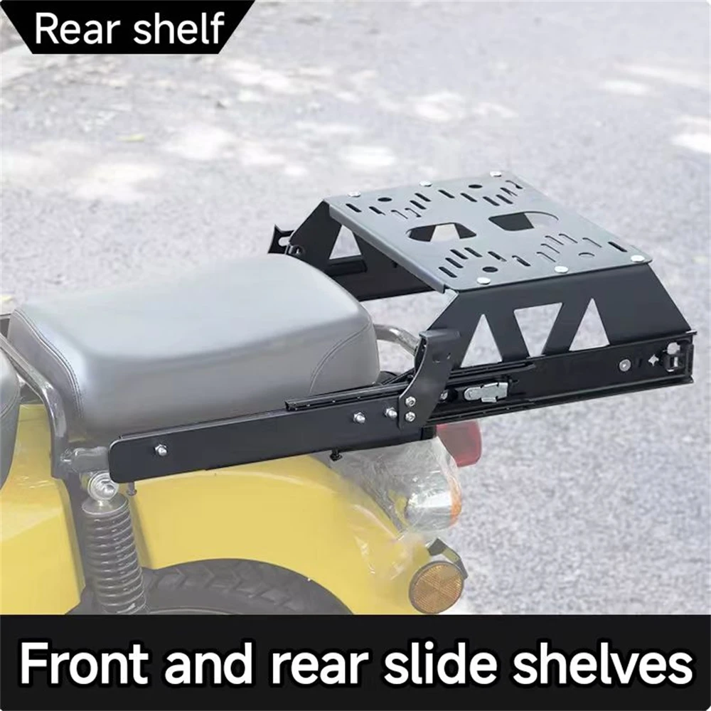 For Honda Super Cup CC110 modified cargo front rack rear rack and adjustable rear rack motorcycle accessories