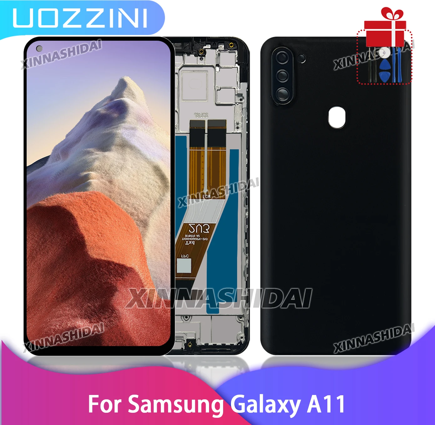 novo-tft-para-samsung-galaxy-a11-display-lcd-tela-de-toque-digitador-assembleia-display-lcd-quadro-da-tela-toque-battey-capa-habitacao