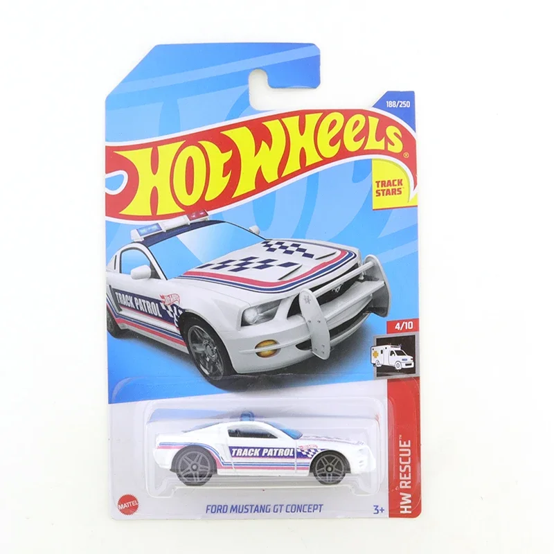 

2022 Hot Wheels FORD MUSTANG GT CONCEPT #188/250 HW Rescue 4/10 Mini Alloy Coupe 1/64 Metal Diecast Model Car